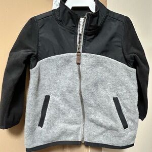 Carter's Black and Gray Kids Jacket